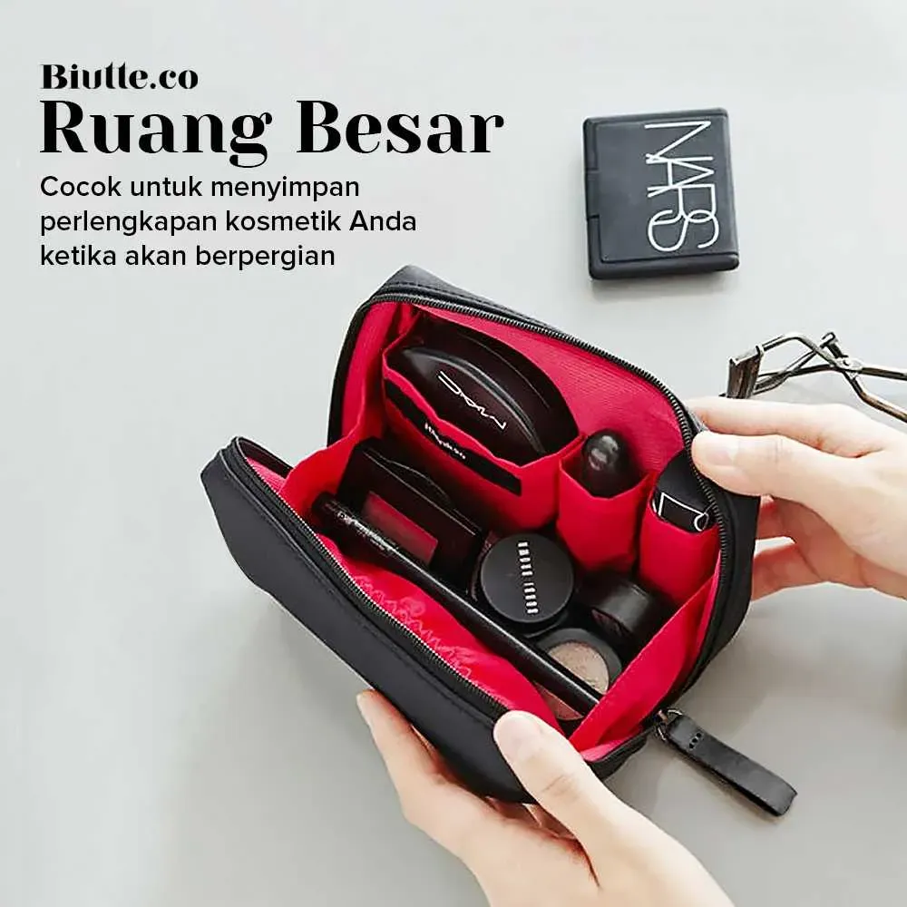Foto Korean Style Tas Make Up Kosmetik Portabel