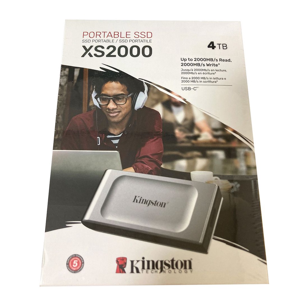 Foto Portabel Kingston XS2000 4 TB SXS2000/4000G